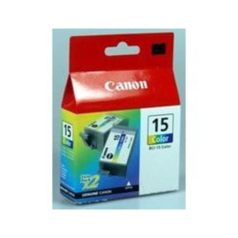 BCI-15 Color ink cartridge, Original, Pigment-based ink, Cyan,Magenta,Yellow, COLORE I70, 2 pc(s), Inkjet printing 93878631 / Canon Cartridges