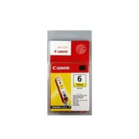 BCI-6Y. Type: Original, Ink type: Pigment-based ink, Printing colours: Yellow 15555412 / Canon Cartridges