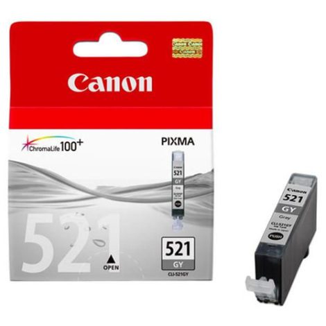 CLI-521 GY, Original, Pigment-based ink, Grey, PIXMA MP990, 1 pc(s), Inkjet printing 15667309 / Canon Cartridges