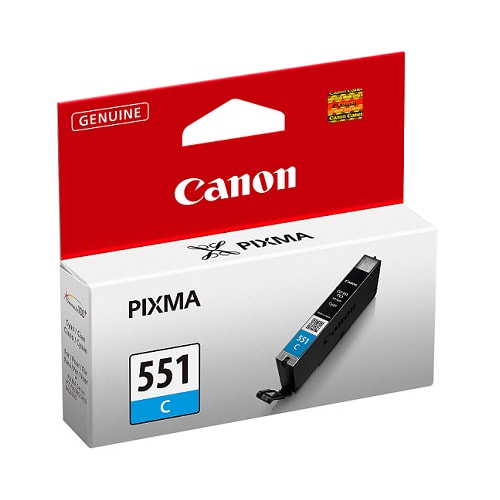 CLI-551 C, Original, Dye-based ink, Photo cyan, PIXMA MG6350, 1 pc(s), Inkjet printing 91228096 / Canon Cartridges