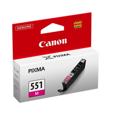 CLI-551 M, Original, Dye-based ink, Photo magenta, PIXMA MG6350, 1 pc(s), Inkjet printing 41114812 / Canon Cartridges