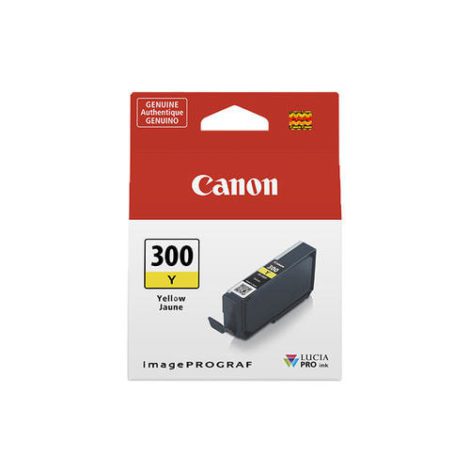 PFI-300. Type: Original, Printing colours: Yellow, Brand compatibility: . Package type: Box 117376417 / Canon Cartridges
