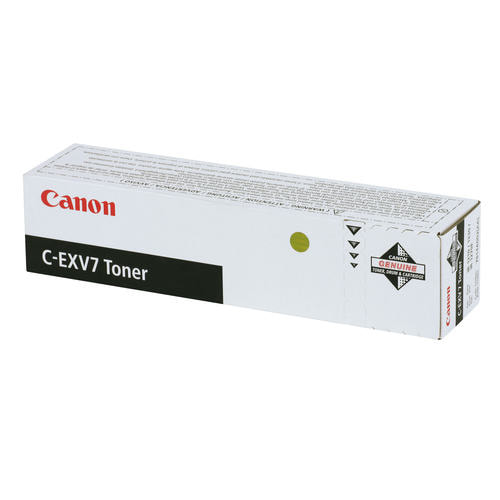 C-EXV7. Black toner page yield: 5300 pages, Printing colours: Black, Quantity per pack: 1 pc(s) 93878571 / Canon Cartridges