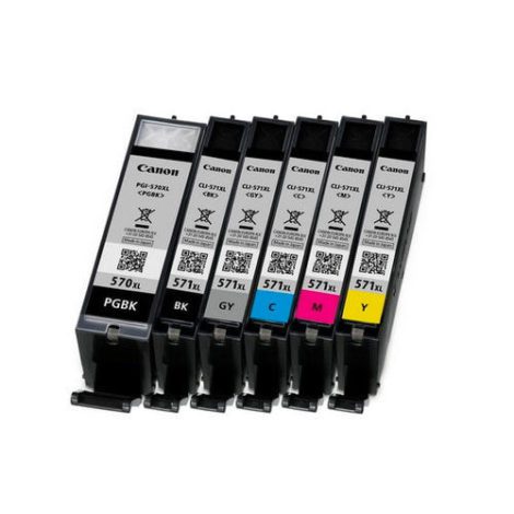 CLI-571GY XL, Original, Pigment-based ink, Grey, Pixma MG575x, MG685x, MG775x, 1 pc(s), Inkjet printing 45403010 / Canon Cartridges