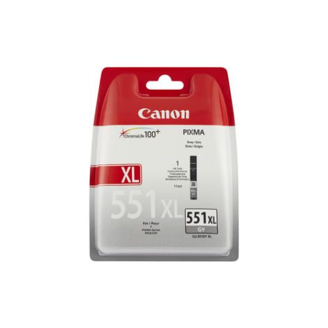CLI-551XL GY w/sec, Original, Pigment-based ink, Grey, PIXMA MG6350, 1 pc(s), Inkjet printing 30546359 / Canon Cartridges