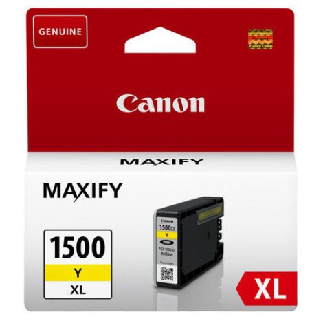 PGI-1500XL Y, Original, Pigment-based ink, Yellow, MAXIFY MB2350, 1 pc(s), Inkjet printing 40887896 / Canon Cartridges