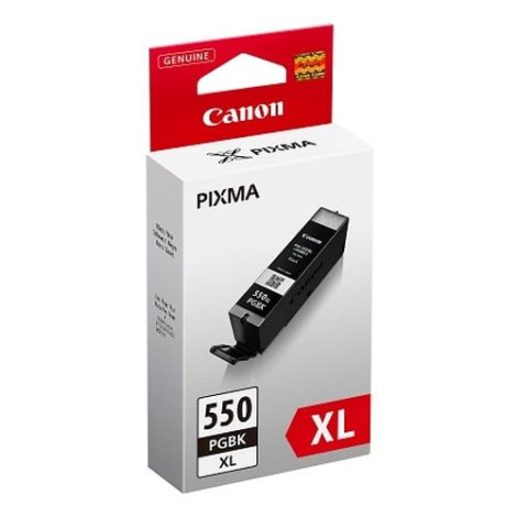 PGI-550XL PGBK w/o sec, Original, Pigment-based ink, PIXMA MG5450, 1 pc(s), Inkjet printing, High (XL) Yield 30546352 / Canon Cartridges