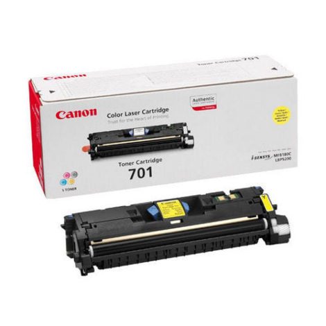 701. Colour toner page yield: 4000 pages, Printing colours: Yellow, Quantity per pack: 1 pc(s) 93879153 / Canon Cartridges