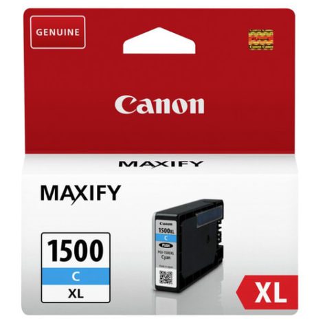 PGI-1500XL C. Type: Original, Printing colours: Cyan, Compatibility: MAXIFY MB2350 91225586 / Canon Cartridges