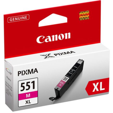 CLI-551XL M, Original, Dye-based ink, Photo magenta, PIXMA MG6350, 1 pc(s), Inkjet printing 30521255 / Canon Cartridges