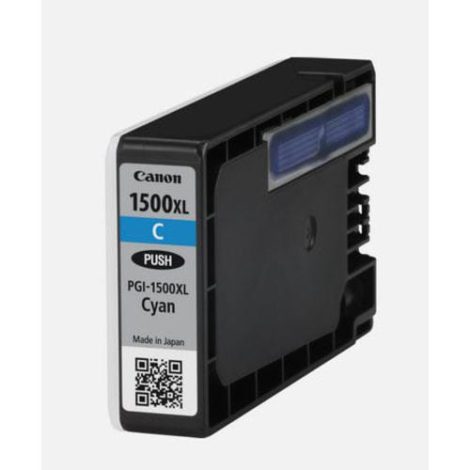 PGI-1500XL C, Original, Cyan, , MAXIFY MB2050, MB2150, MB2155, MB2350, MB2750, MB2755, High (XL) Yield, 12 ml 98848179 / Canon Cartridges