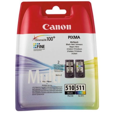 PG-510/CL-511 Multi Pack - 2 Cartridges 69678203 / Canon Cartridges