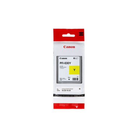 PFI-030Y, Original, Pigment-based ink, Yellow, , imagePROGRAF TA-20, imagePROGRAF TA-30, 1 pc(s) 125244358 / Canon Cartridges