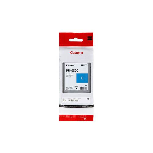 PFI-030C, Original, Pigment-based ink, Cyan, , imagePROGRAF TA-20, imagePROGRAF TA-30, 1 pc(s) 125244343 / Canon Cartridges