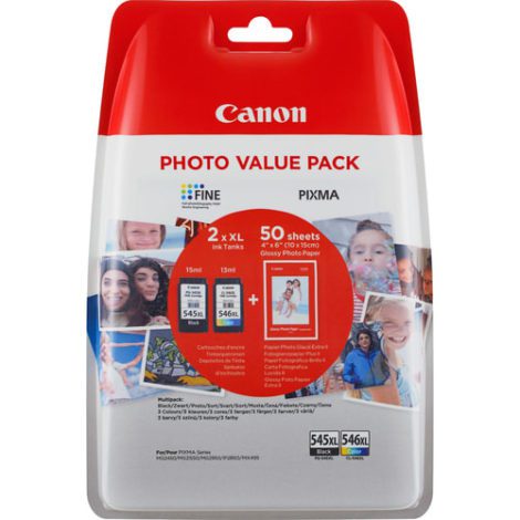 PG-545XL/CL546XL photo value multi-pack 120639557 / Canon Cartridges