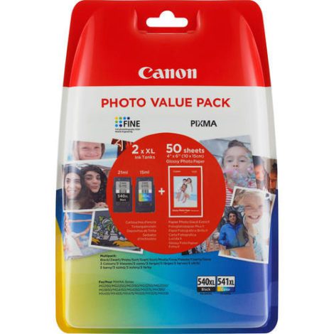 PG-540XL/CL540XL photo value multi-pack with security ship 45682643 / Canon Cartridges