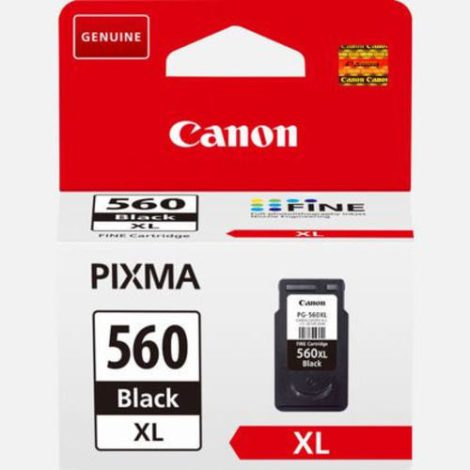 PG-560XL, Original, Pigment-based ink, Black, , PIXMA TS5350 PIXMA TS5351 PIXMA TS5352, 1 pc(s) 122664474 / Canon Cartridges