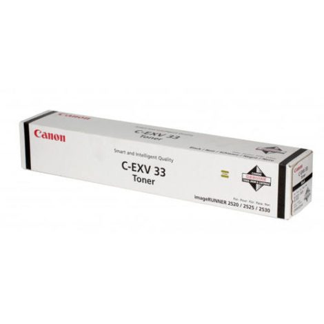 C-EXV 33. Page yield: 14600 pages, Printing colours: Black, Quantity per pack: 1 pc(s) 13922143 / Canon Cartridges