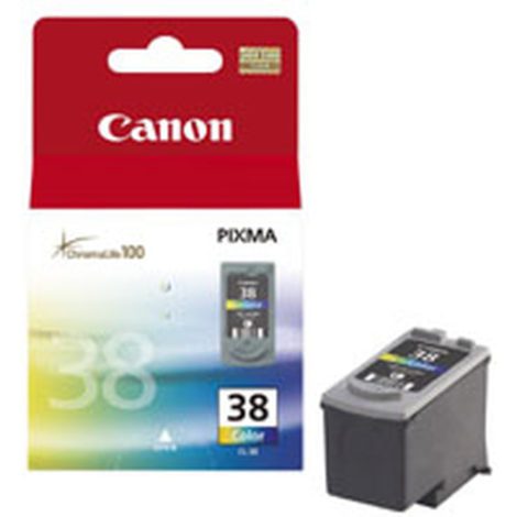 CL-38. Type: Original, Ink type: Pigment-based ink, Printing colours: Cyan,Magenta,Yellow 123041564 / Canon Cartridges