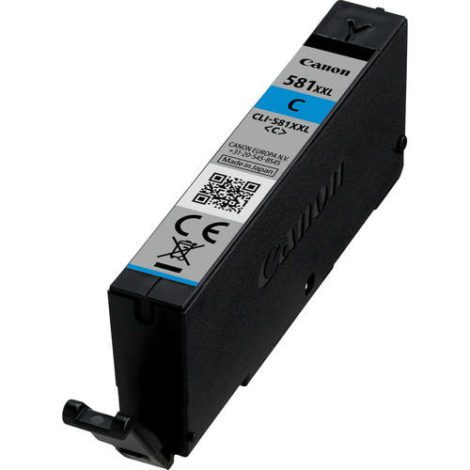CLI-581C XXL. Type: Original, Printing colours: Cyan, Brand compatibility: 61170781 / Canon Cartridges