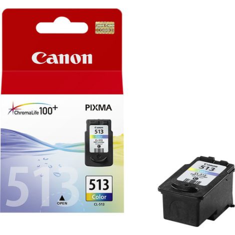 CL-513, Original, Pigment-based ink, Cyan,Magenta,Yellow, MP240/MP260/MP480/MX300/MX310, 1 pc(s), Inkjet printing 15667302 / Canon Cartridges
