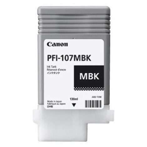 PFI-107MBK, Original, Pigment-based ink, Matte black, imagePROGRAF 680/685/780/785, 1 pc(s), Inkjet printing 51092660 / Canon Cartridges