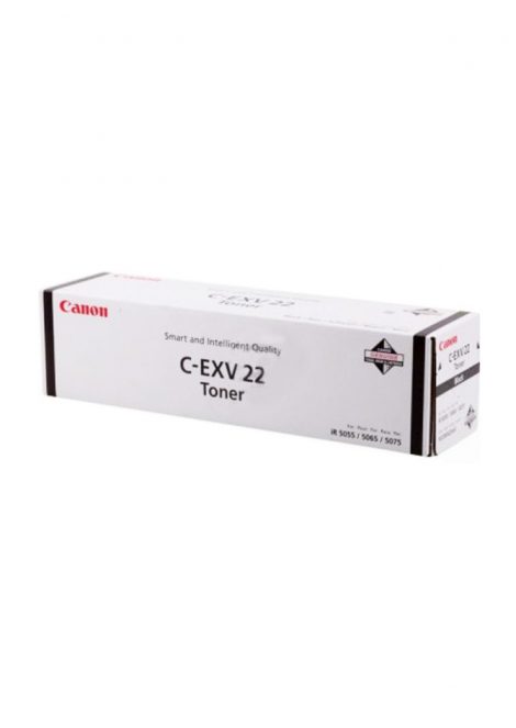 C-EXV 22. Black toner page yield: 48000 pages, Printing colours: Black, Quantity per pack: 1 pc(s) 9766935