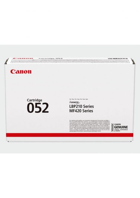 CRG-052H. Black toner page yield: 9200 pages, Printing colours: Black, Quantity per pack: 1 pc(s) 97492107
