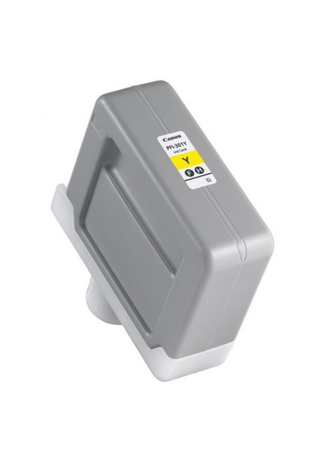 PFI-301Y, Original, Pigment-based ink, Yellow, , iPF8000, iPF 9000, iPF 8000S, iPF 9000S, iPF9100, iPF8100, 1 pc(s) 43179352