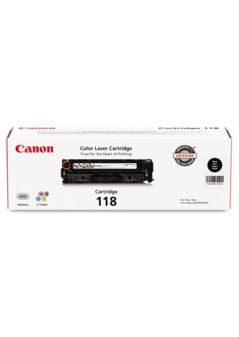 Canon® 2662b001 (118) Toner, 3400 Page-yield, Black MM321ESCNM2662B001