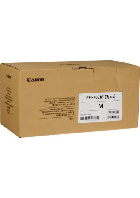 PFI-707M. Type: Original, Ink type: Pigment-based ink, Printing colours: Magenta 47779862